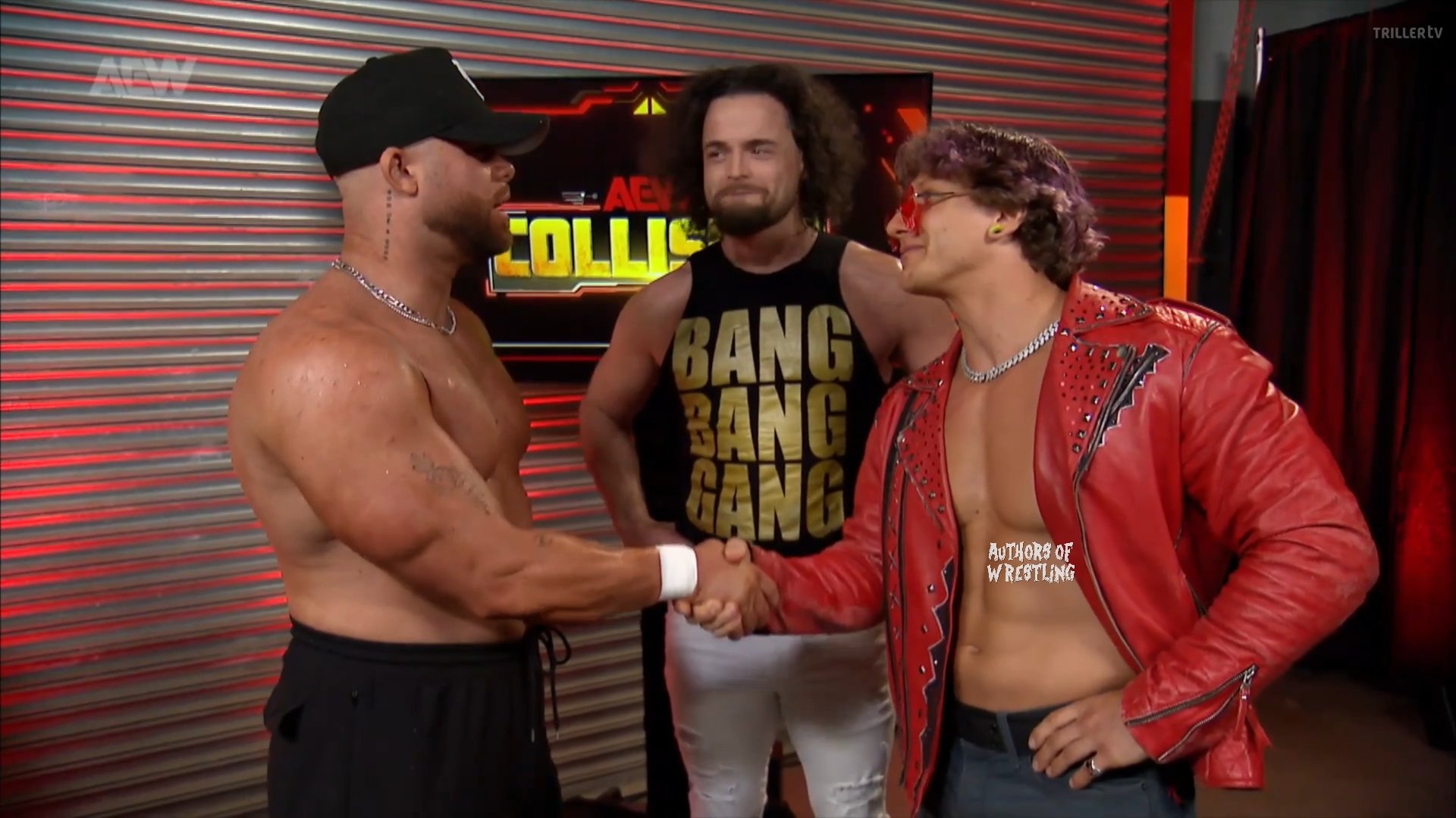 AUTHORS OF WRESTLING on X: "Ace Austin has officially joined The Bang Bang Gang! https://t.co/Ry9sGwerGo" / X