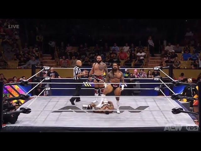 Ricochet Gates Of Agony DESTROYED Local Wrestler AEW Dynamite Highlights Today