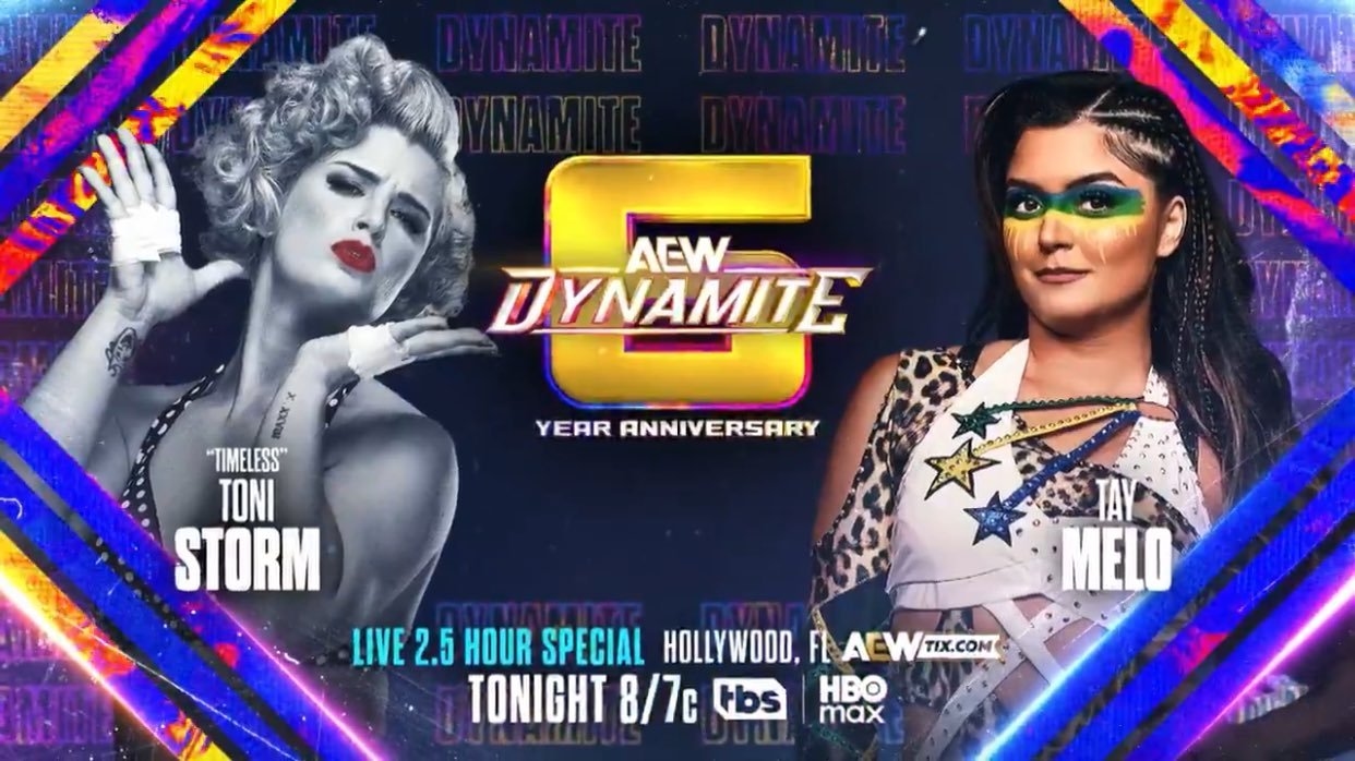 Joel Torres on X: "Tay Melo vs Toni Storm hoy en Dynamite 🥵🥵🥵 #AEWDynamite https://t.co/o9ALNnG43D" / X