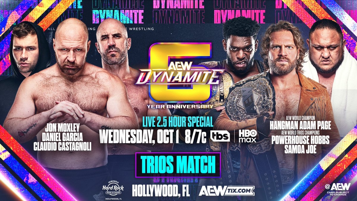 Notorious, Byron Ashworth on X: "Notorious Dynamite Match Rating: Six-Man Tag Team Match Adam Page & The Opps vs. Death Riders Notorious Score Event: #AEWDynamite #313 https://t.co/jSLhnvOnhI" / X