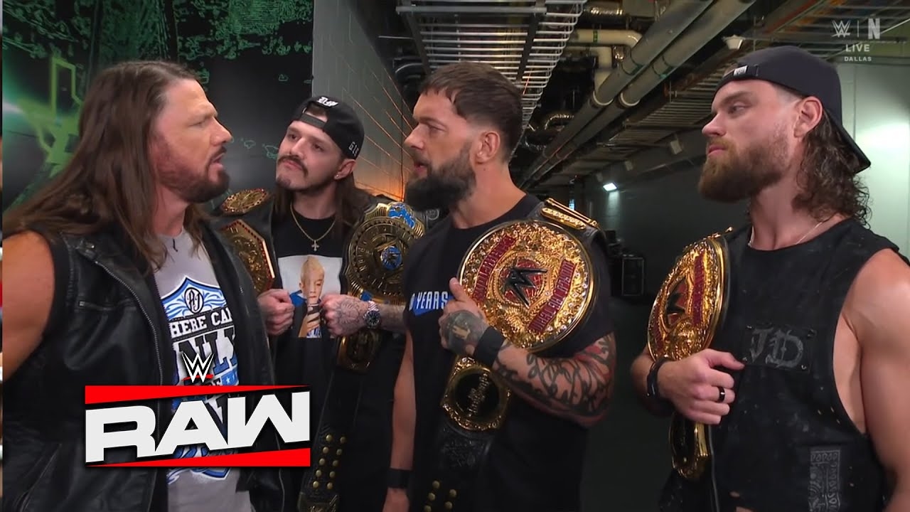 AJ STYLES FIRES BACK at Judgment Day! Challenges Finn Bálor, Dominik & JD  to a Six-Man Tag Match!