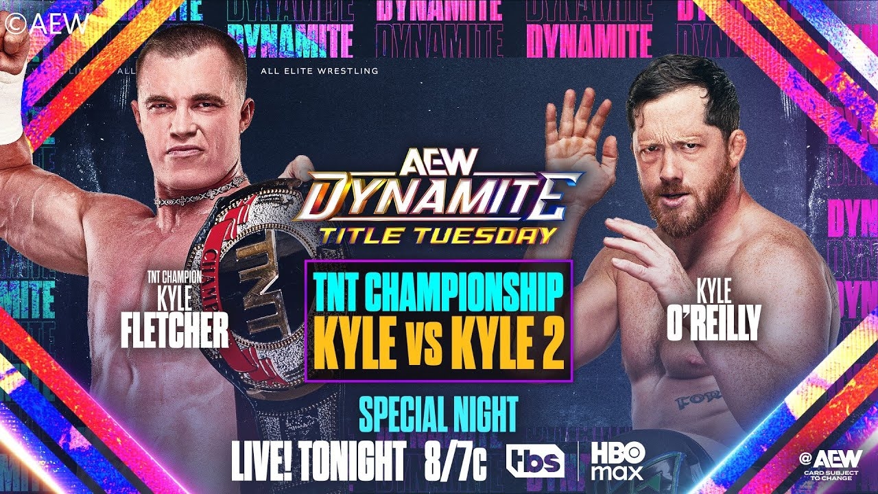 Kyle Fletcher (c) v Kyle O'Reilly / AEW TNT Title Match / AEW Dynamite #314  Title Tuesday / WWE 2K25