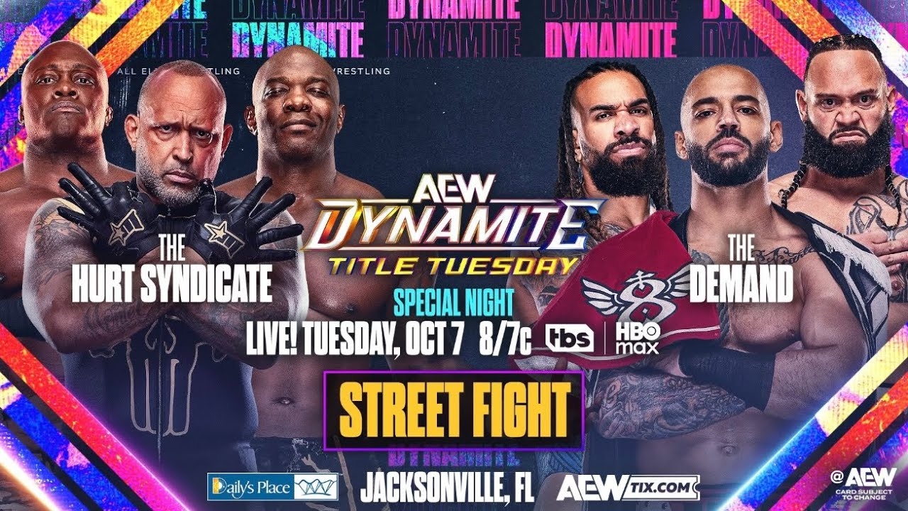 The Hurt Syndicate vs The Demand | AEW DYNAMITE 7.10.2025