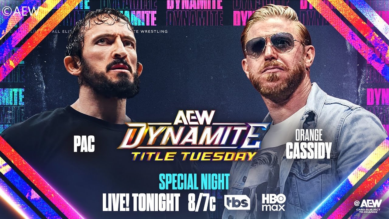 Orange Cassidy v PAC / Singles Match / AEW Dynamite #314 Title Tuesday /  WWE 2K25