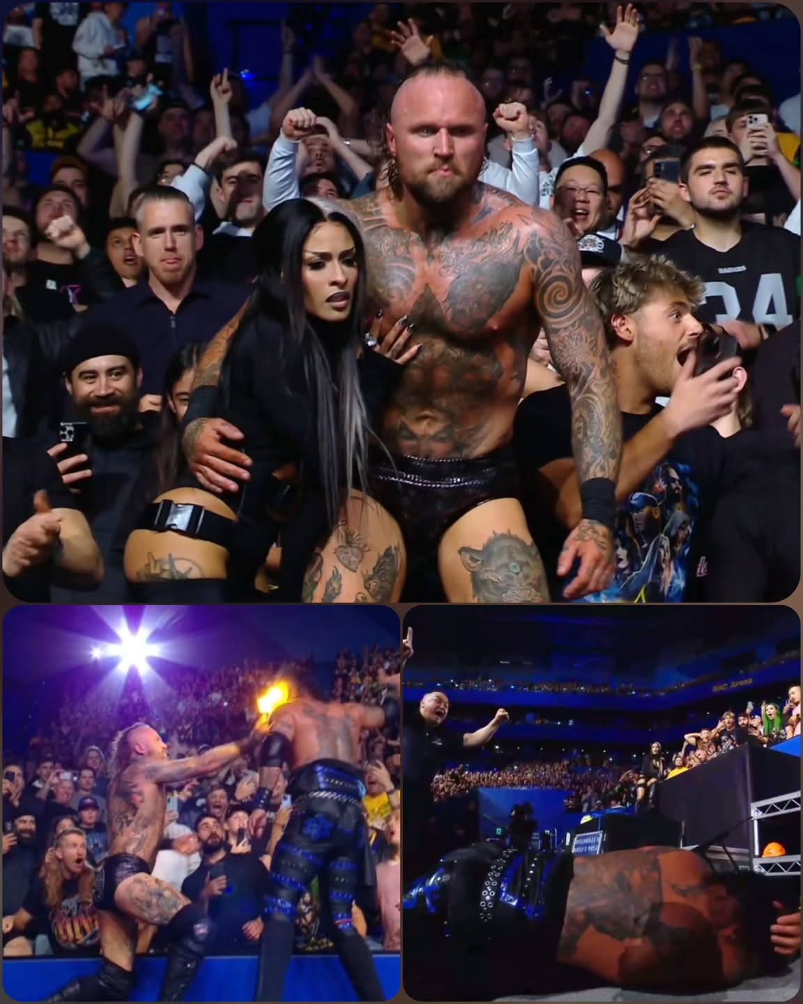 May be an image of crowd and text that says 'A'