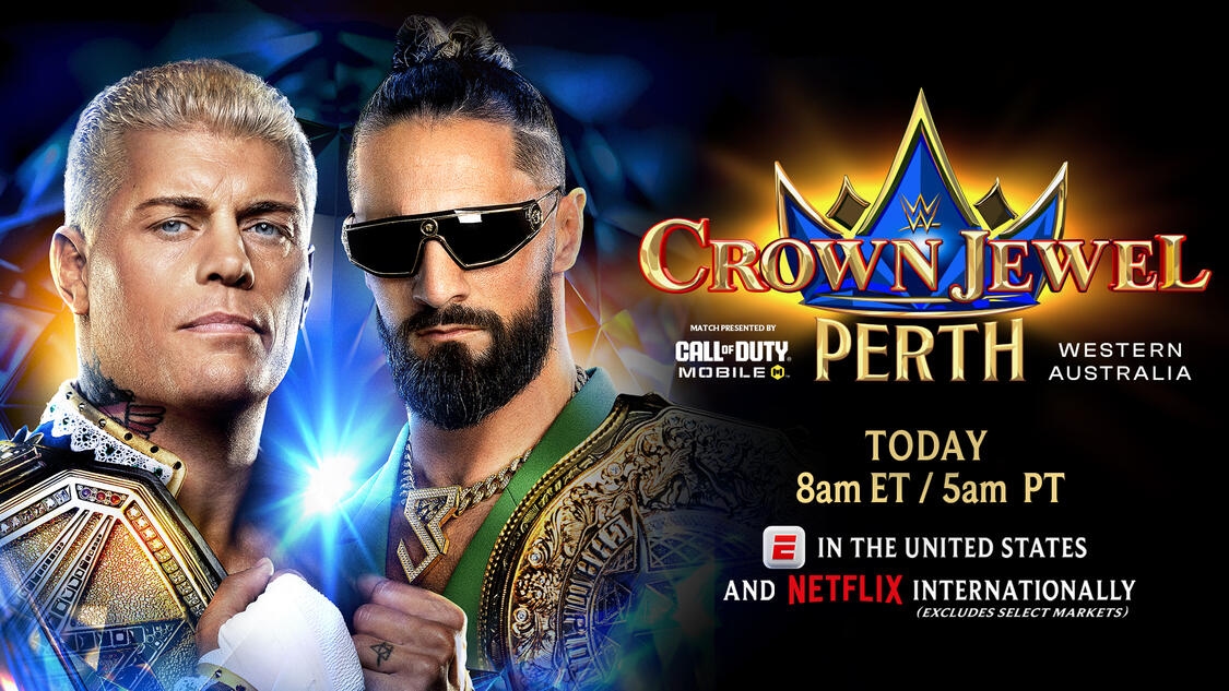 Cody Rhodes vs. Seth Rollins (WWE Crown Jewel Championship Match) | WWE
