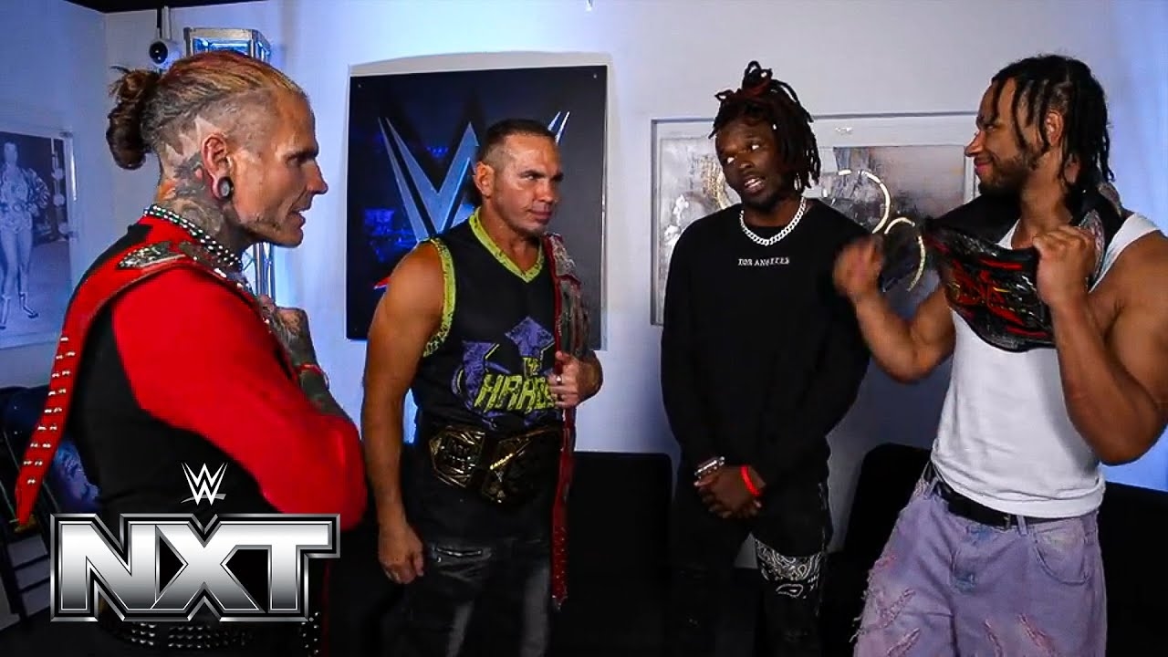 The Hardys STEP IN To Help Je’Von Evans & Leon Slater Against DARKSTATE!