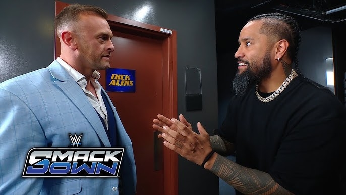 Jimmy Uso SNAPS at Nick Aldis – DEMANDS No DQ Match Tonight!