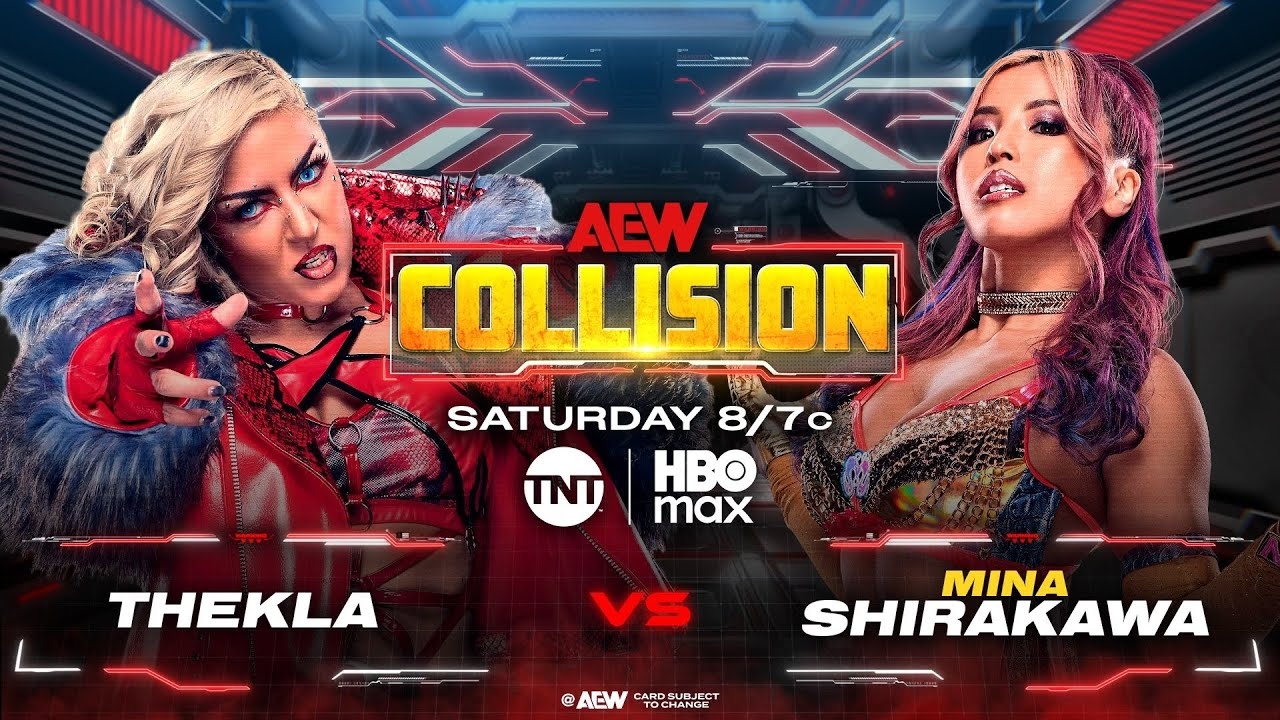 WWE 2K25 Thekla Vs. Mina Shirakawa - AEW Collision 10/25/25