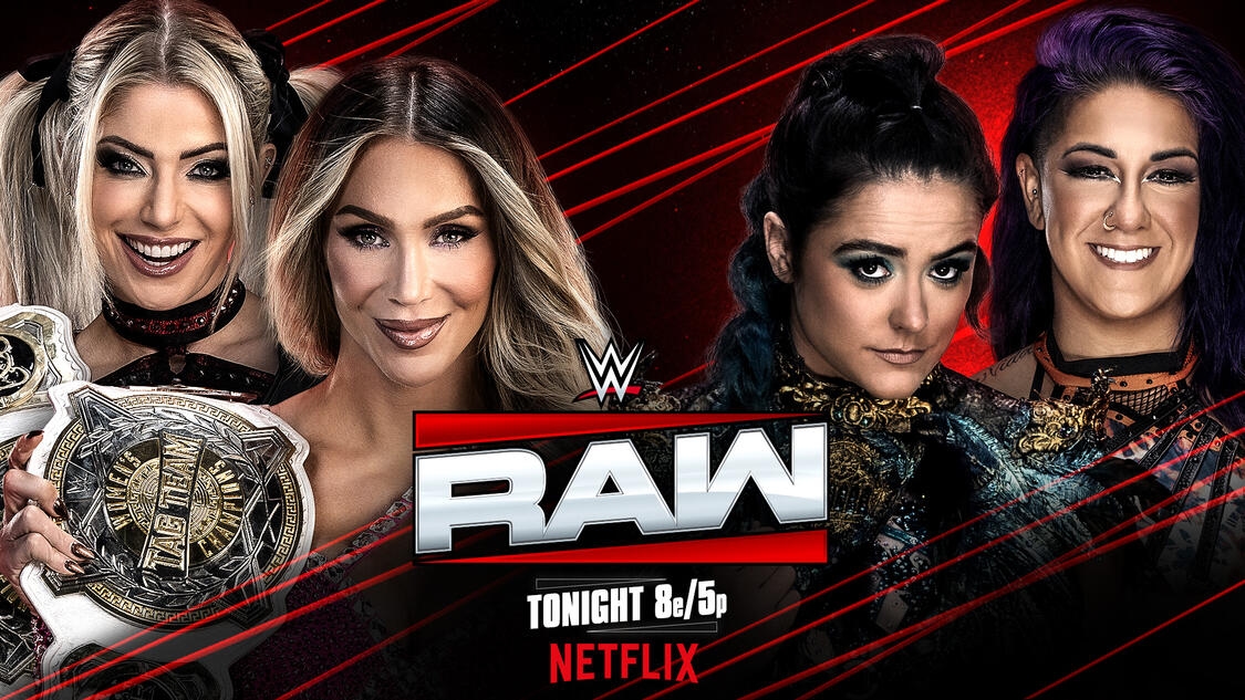 Charlotte Flair & Alexa Bliss set for title bout against Bayley & Lyra  Valkyria | WWE