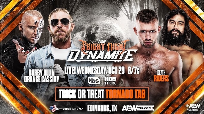 WWE 2K25 Darby Allin & Orange Cassidy Vs. Death Riders - AEW Fright Night  Dynamite 10/29/25
