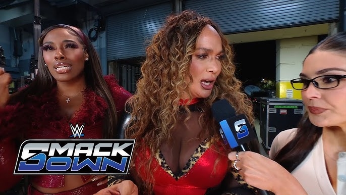 Nia Jax & Lash Legend: From Rivals to Powerful Allies Backstage on SmackDown!