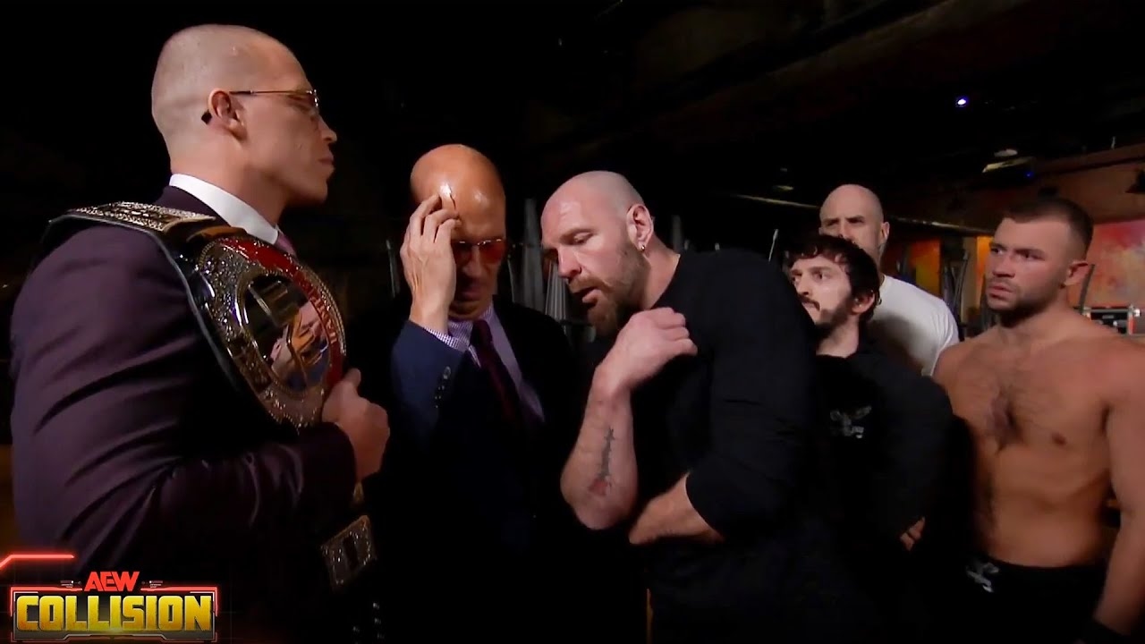 JON MOXLEY SHUTS DOWN DON CALLIS IN EXPLOSIVE AEW SEGMENT - YouTube