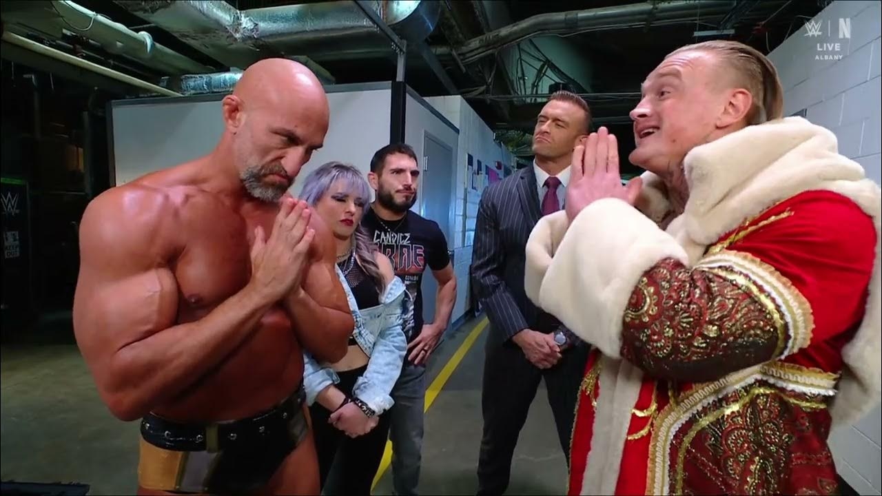 Tommaso Ciampa confronta a Ilja Dragunov -WWE SmackDown 14 de Noviembre 2025