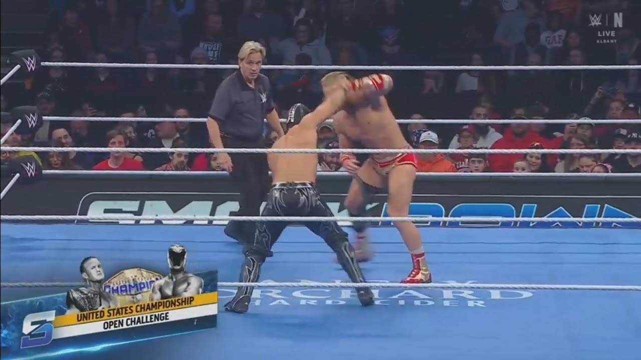 Ilja Dragunov Vs Axiom Campeonato Estados Unidos - WWE Smackdown 14/11/2025  (En Español)