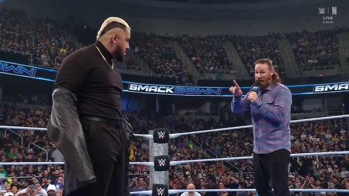 Solo Sikoa confronts Sami Zayn - WWE SmackDown | Nov. 14, 2025