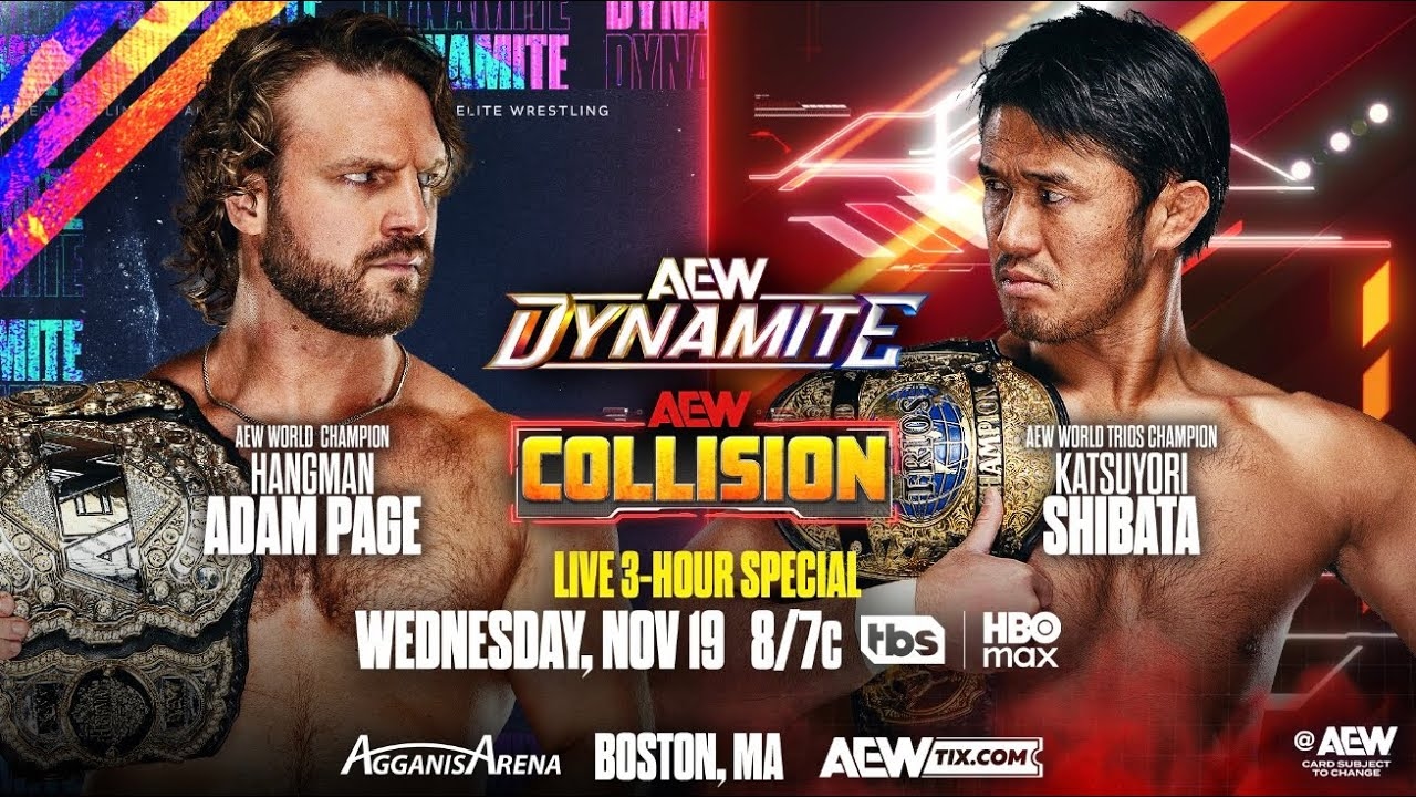 Hangman Adam Page vs Katsuyori Shibata | AEW DYNAMITE 19.11.2025