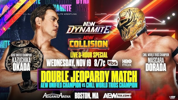 Kazuchika Okada vs Mascara Dorada | AEW DYNAMITE 19.11.2025