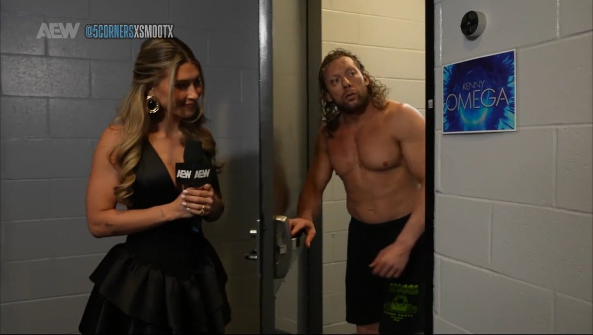 AEWDynamite Kenny Omega the latest getting the nameplate upgrade since  Timecop Tony Khan.