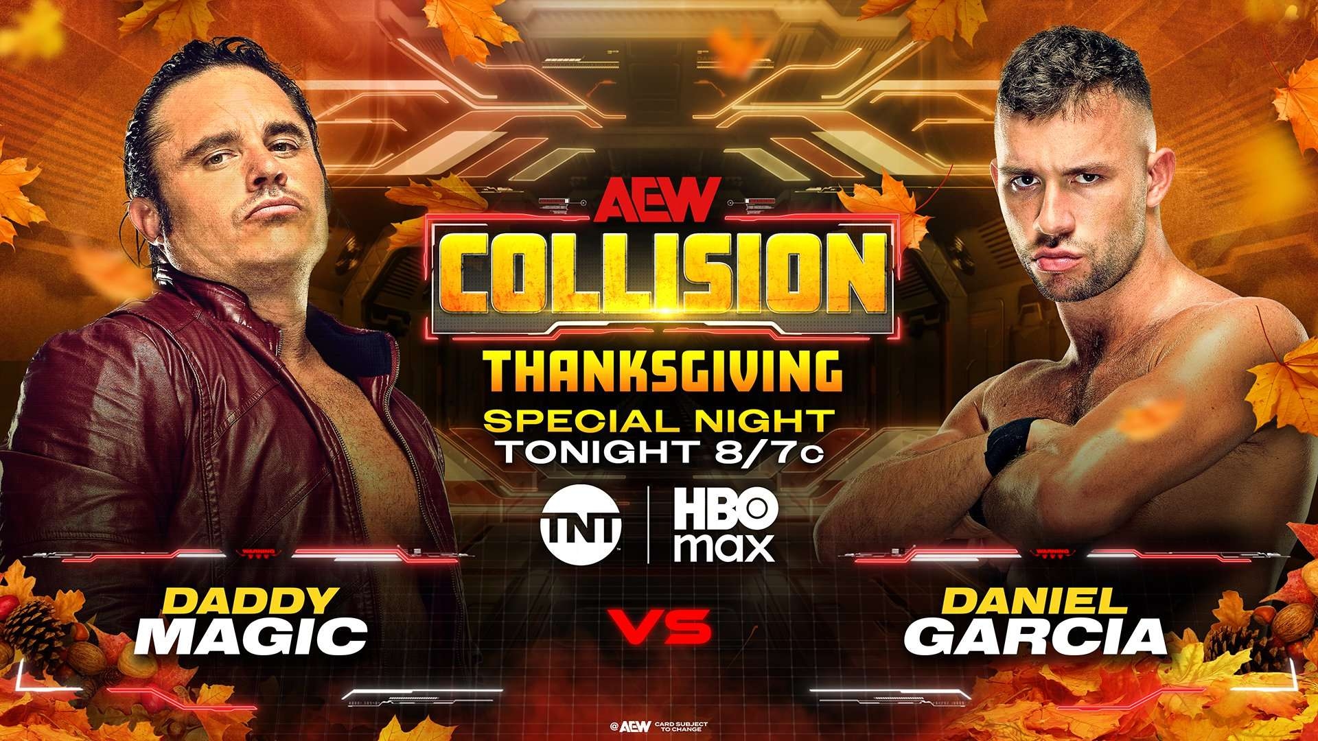 Daniel Garcia vs. Matt Menard added to Thanksgiving edition of AEW Collision