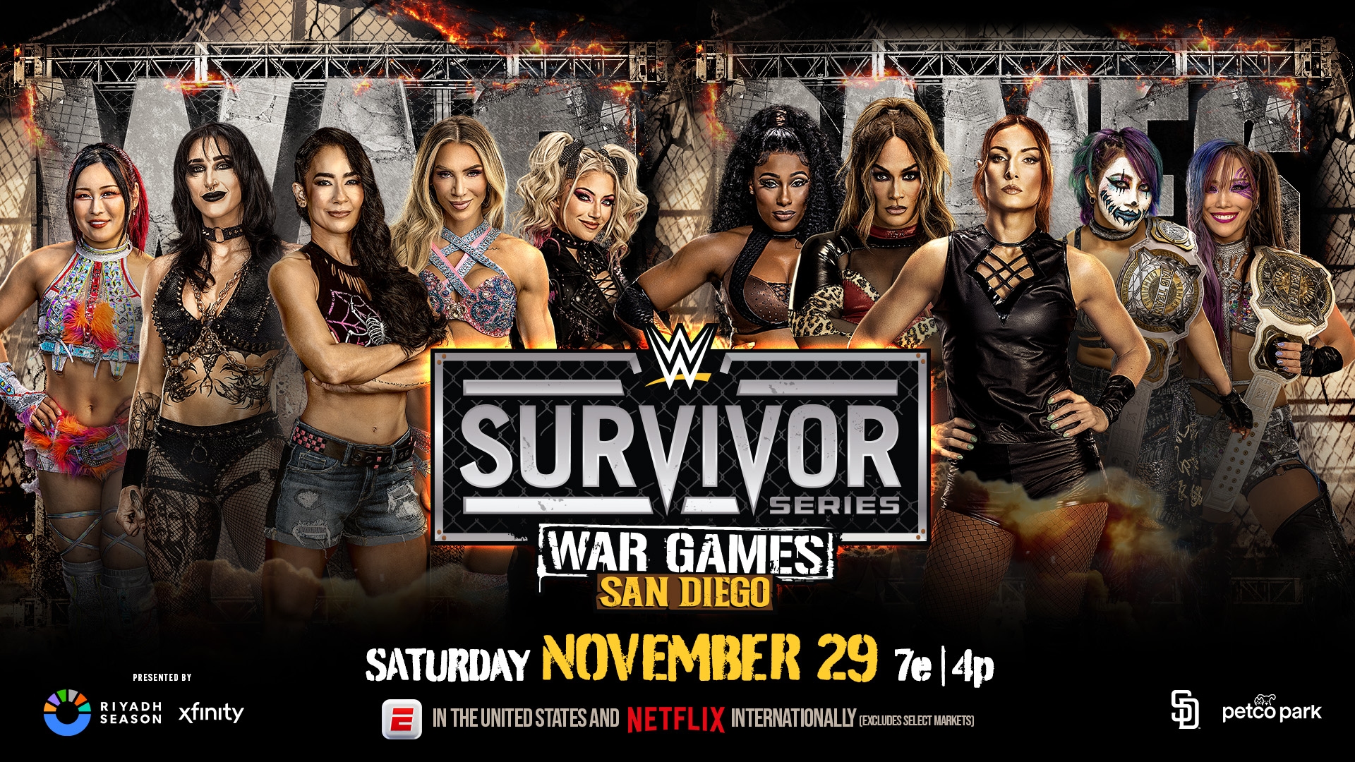 Women’s WarGames Match: Survivor Series WarGames 2025 Hype Package