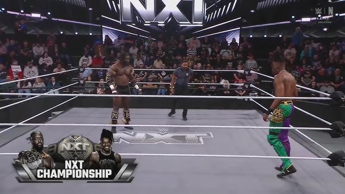Oba Femi Vs Je'Von Evans Campeonato de NXT - WWE NXT 09/12/2025 (En Español)