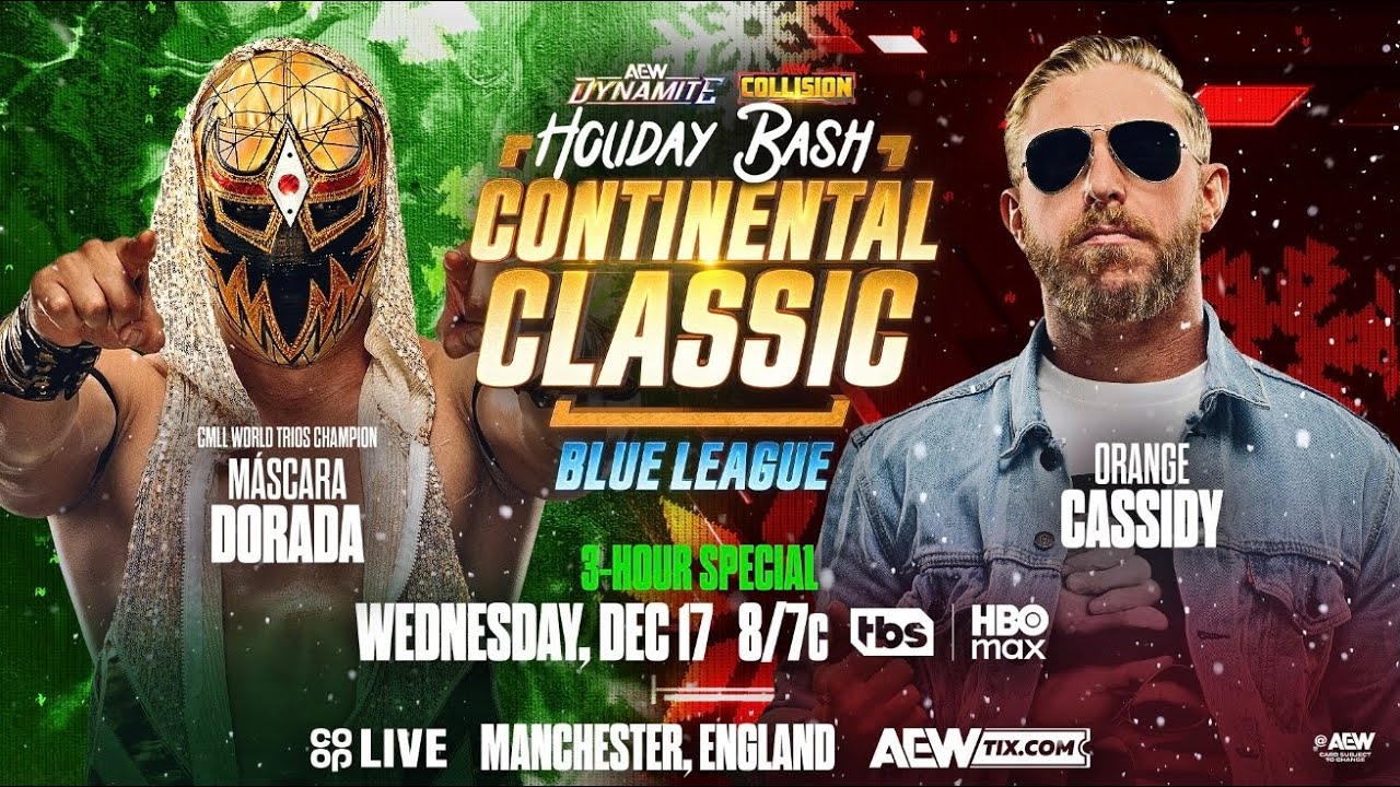 Mascara Dorada vs Orange Cassidy | AEW HOLIDAY BASH 2025