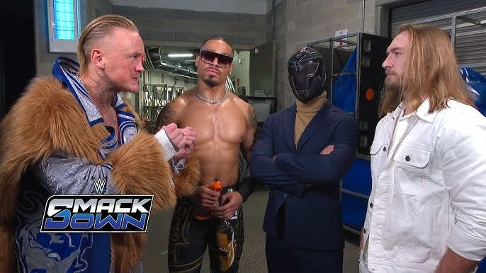 Carmelo Hayes & Ilja Dragunov Confront With Axiom & Frazer at WWE SmackDown!