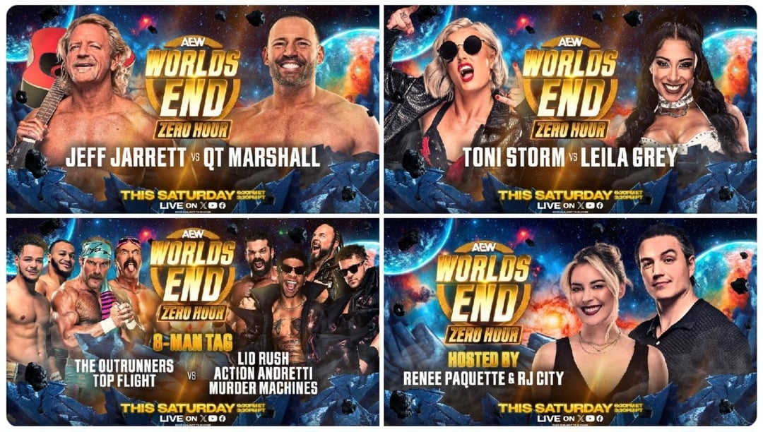 Worlds End Zero Hour announced : r/AEWFanHub