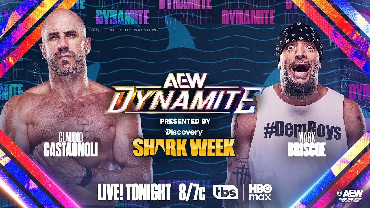 WWE 2K25 Claudio Castagnoli Vs. Mark Briscoe - AEW Dynamite 7/23/25