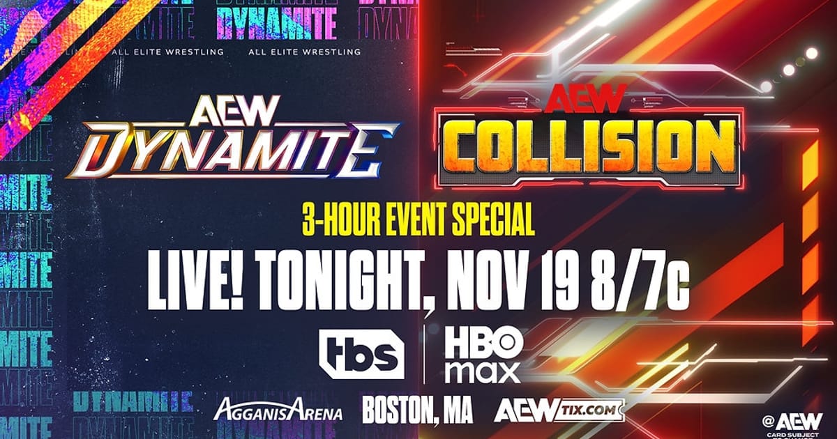 Результати AEW Dynamite x Collision (19.11.2025). - Влад на we.ua