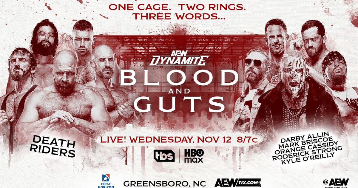 Результати AEW Dynamite: Blood And Guts (12.11.2025). - Влад на we.ua