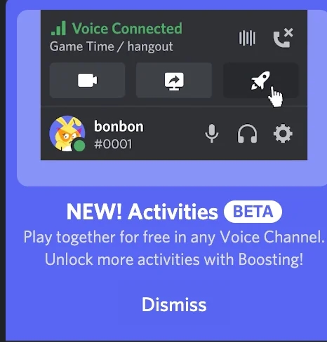 Discord Activities банер