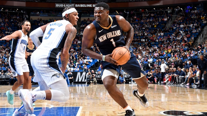 Pelicans practice report: Zion Williamson dominated both ends of floor at  Orlando | NBA.com