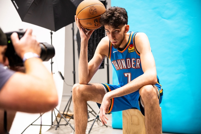 Slideshow-image: Take a glimpse behind-the-scenes at Thunder Media Day....