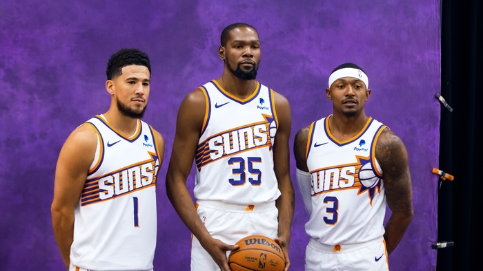 Suns' new star trio has rest of West on notice this season | NBA.com