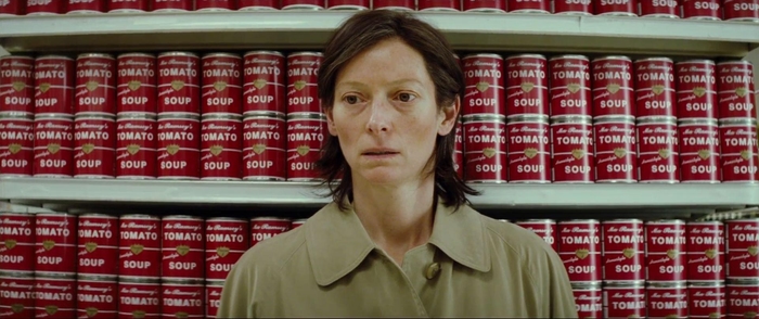 In "We need to talk about Kevin", directed by Lynne Ramsay, this Tomato  Soup is branded as "Ms. Ramsay's tomato soup". This is a really meta tie to  the symbolism throughout the