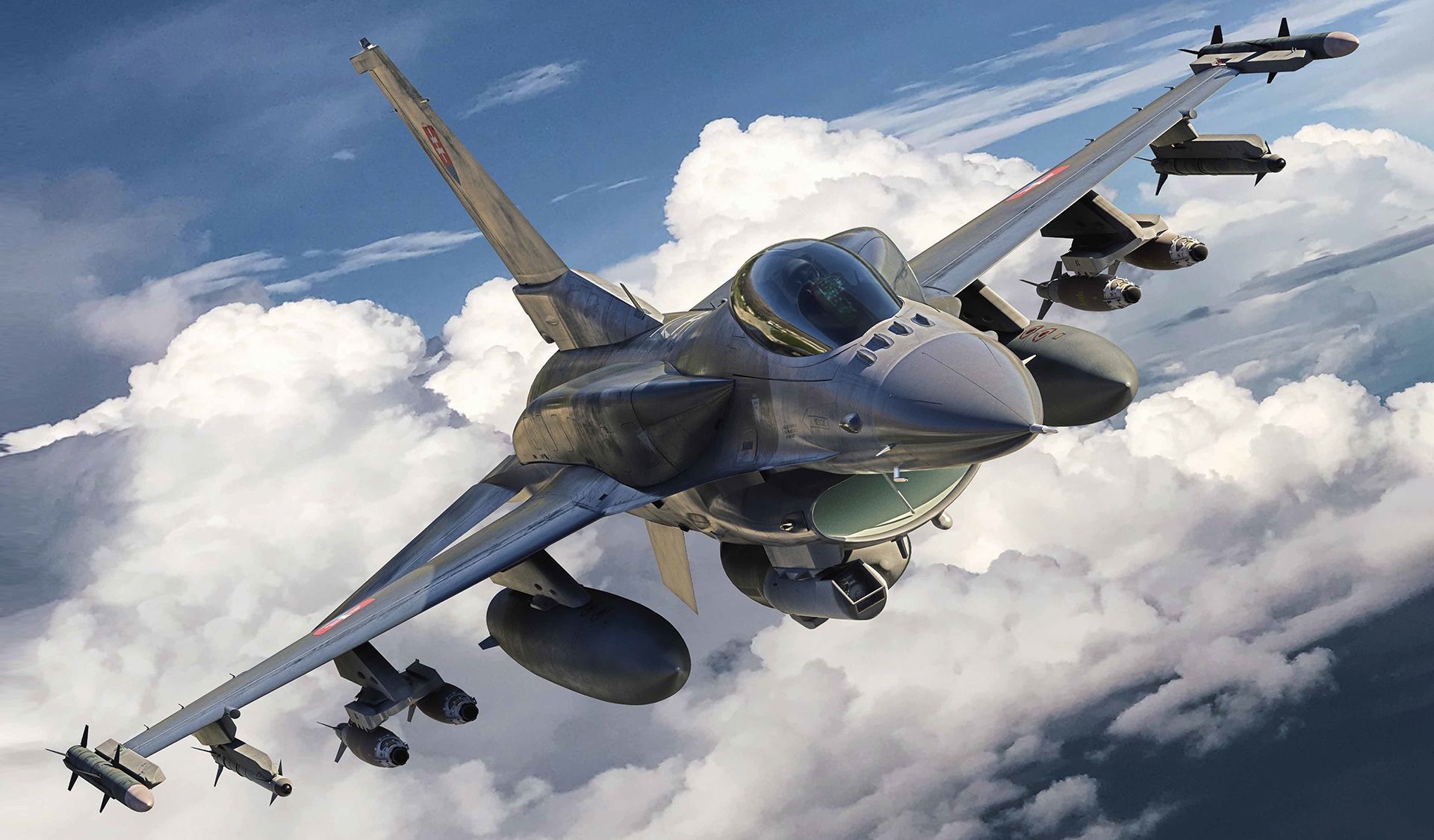 F-16 - угрожают ли самолету российские ракеты - особенности работы  истребителя - 24 Канал