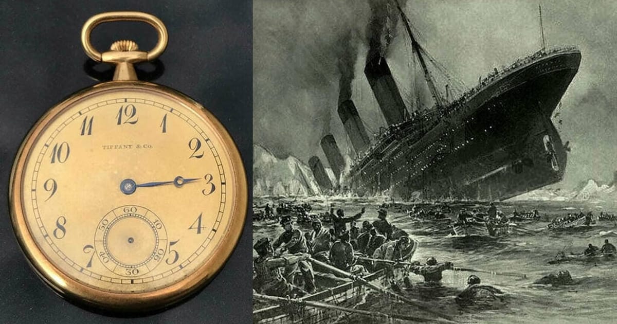 Кишеньковий годинник капітана, який врятував пасажирів «Титаніка», встановив рекорд на аукціоні у Великій Британії - Про історію та культуру на we.ua