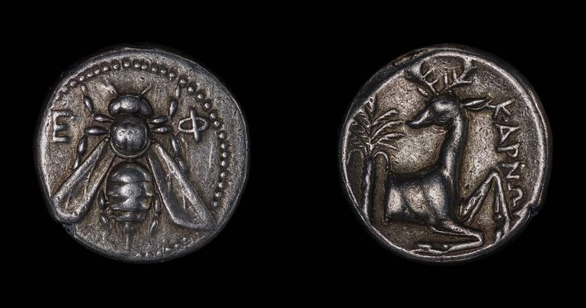 Артеміда-Мелісса: тетрадрахма з Ефесу - Про історію та культуру на we.ua