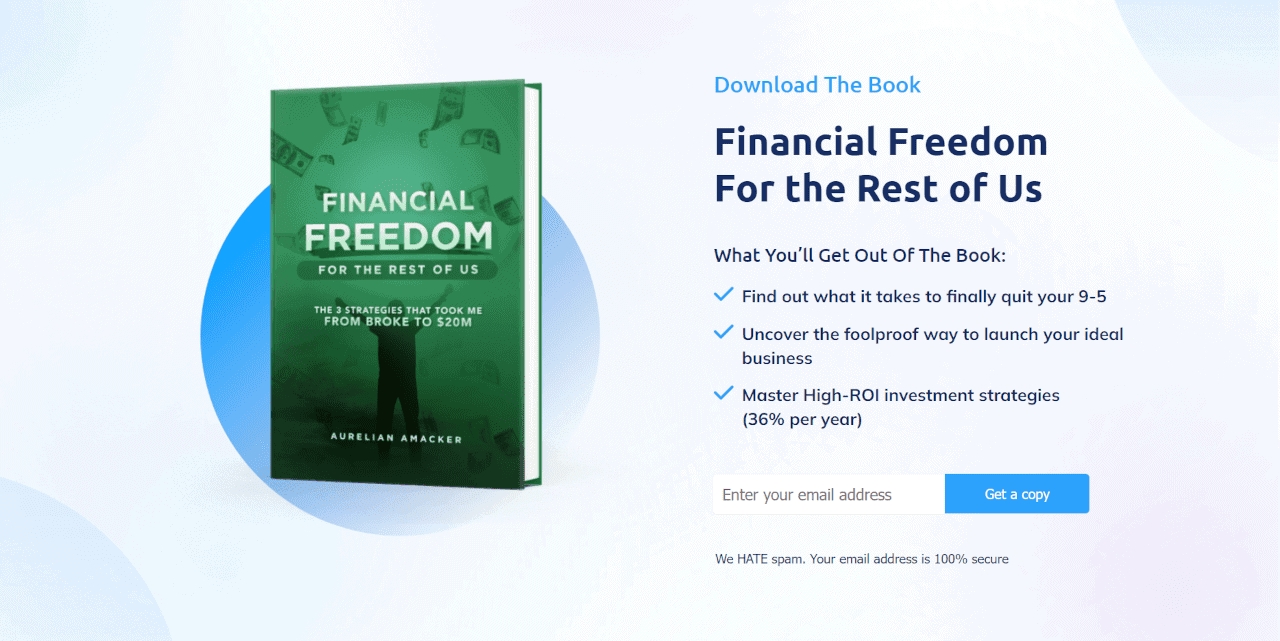 Електронна книга про фінансову свободу
