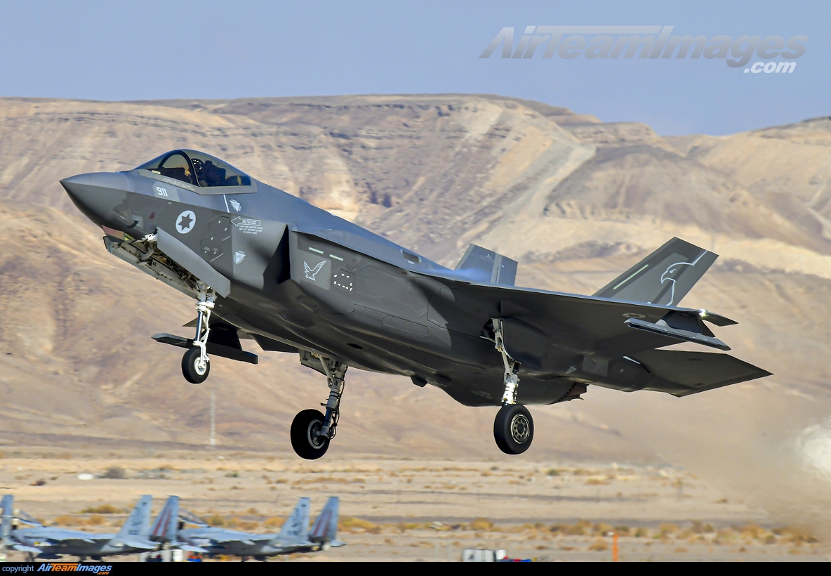 Lockheed Martin F-35 Lightning II Israel - Israeli Air Force 911 Large - AirTeamImages.com