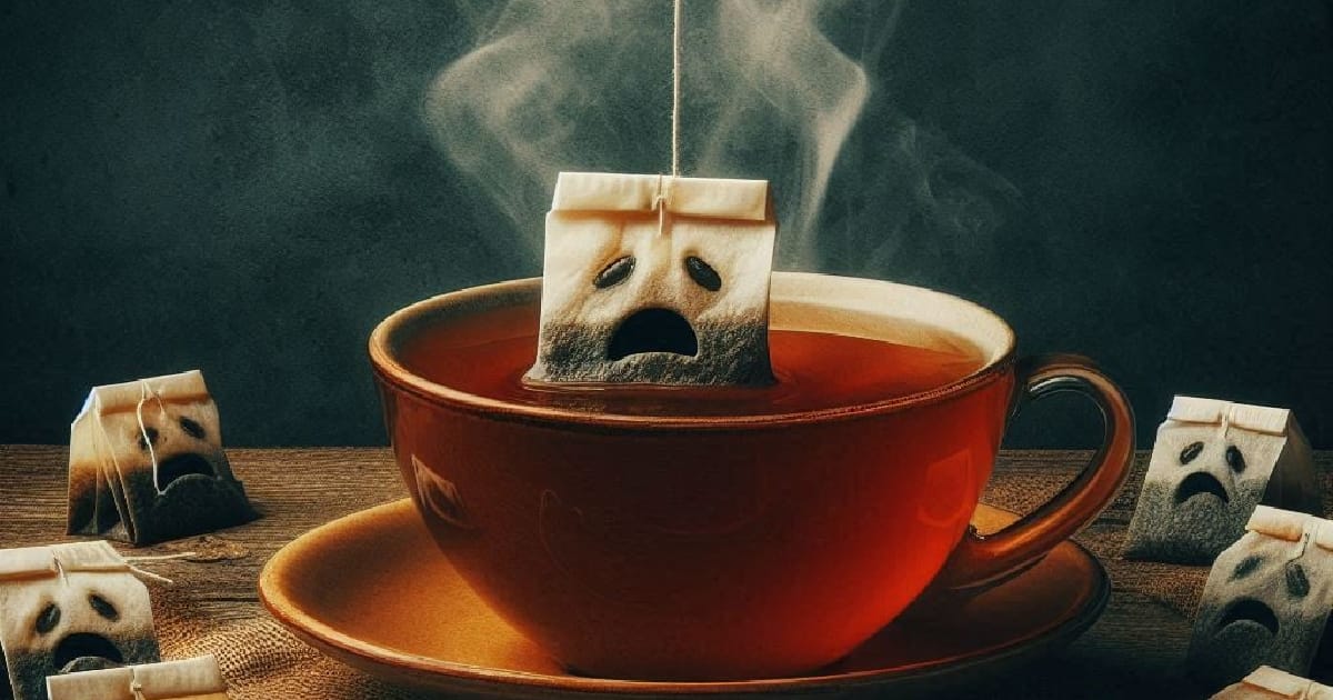 На столі стояла чашка з гарячим чаєм. - Олександра Ординська на we.ua