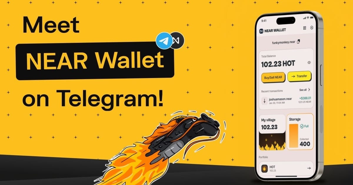 Новий, потенційно прибутковий, безкоштовний токенсейл від NEAR Wallet - Двоє в ринку на we.ua