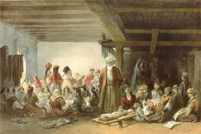 Карло Боссолі, 1856, Татарська школа для дітей