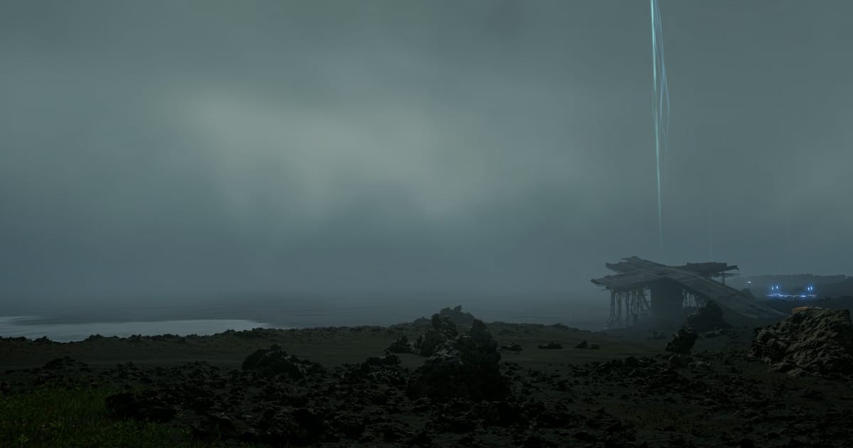 Берег | 1001 вид на Death Stranding - нічний базар на we.ua