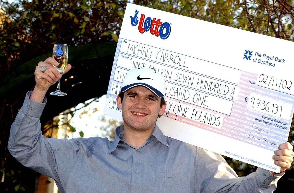 Lottery winner Michael Carroll who blew £10m - but has no regrets - The  Mirror