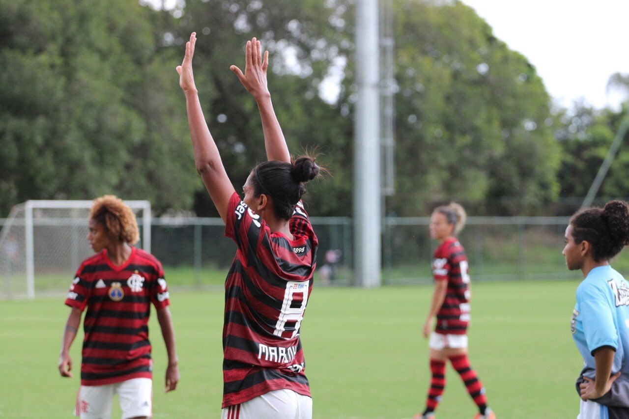 Flamengo vence por 56 a 0 partida do Campeonato Carioca Feminino | GZH