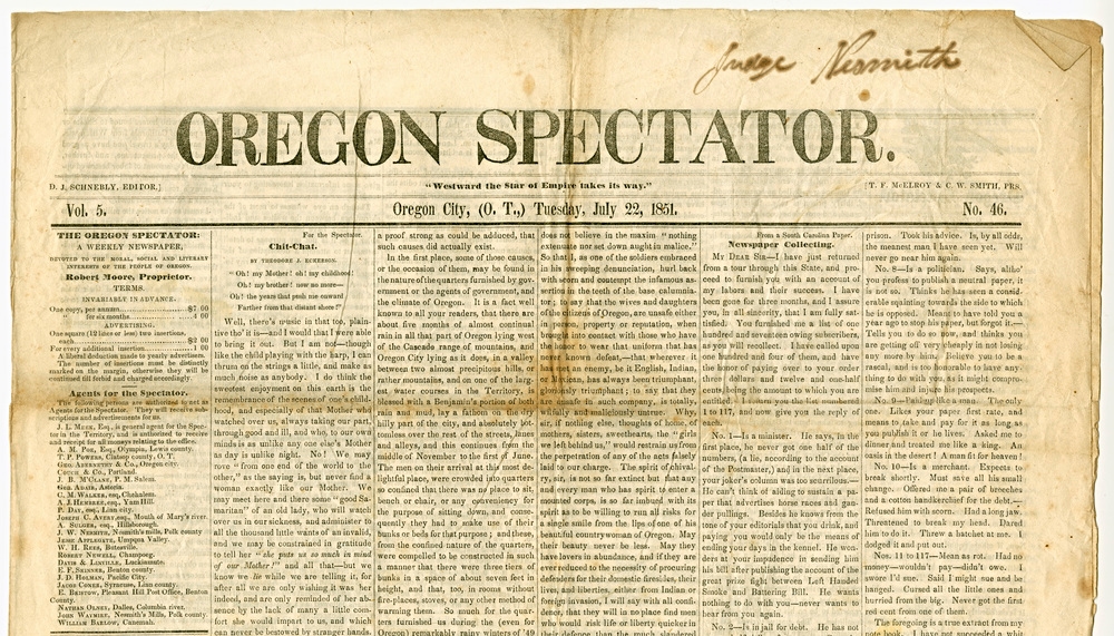 Oregon Spectator