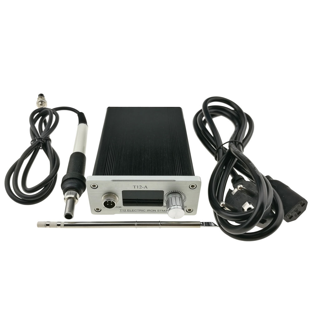 T12-A Soldering Station Electric Iron STM32 OLED Screen Size 1.3 T12 ...